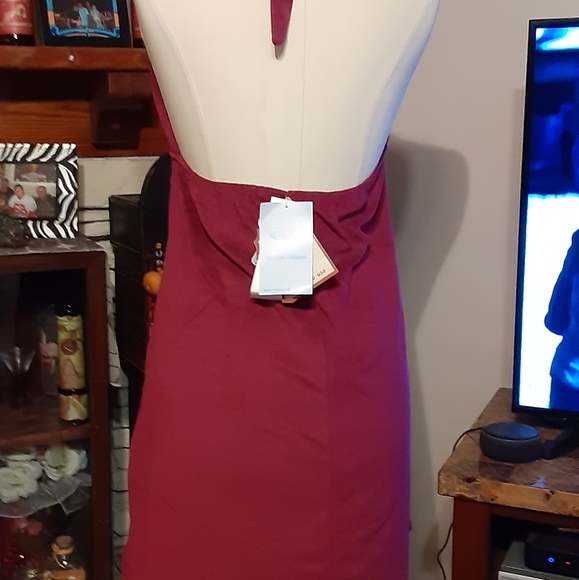 4/$20 Terry halter coverup - Picture 6 of 6